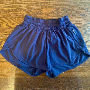 Lululemon Track That 4" Shorts - Navy